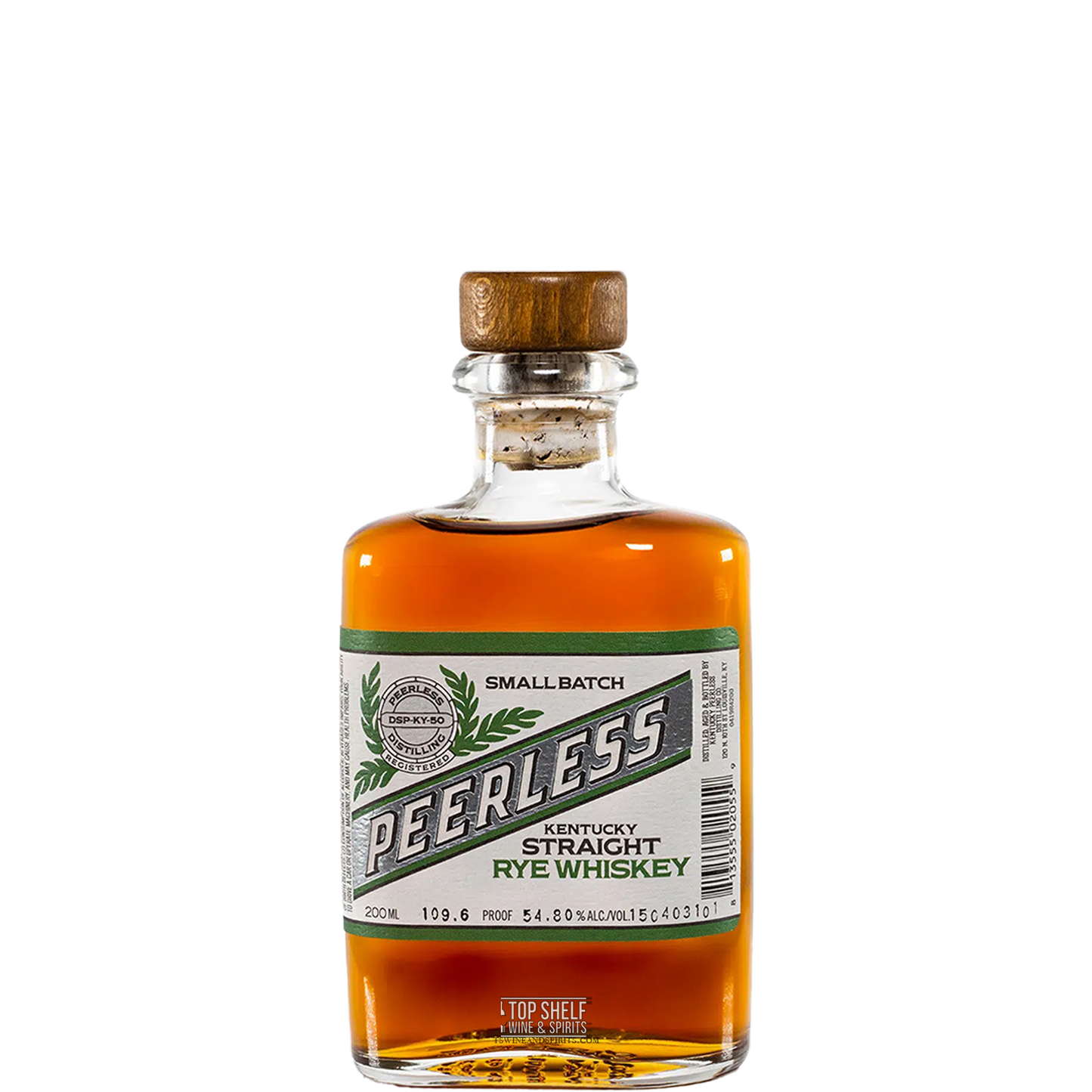Peerless Straight Rye Whiskey 200mL