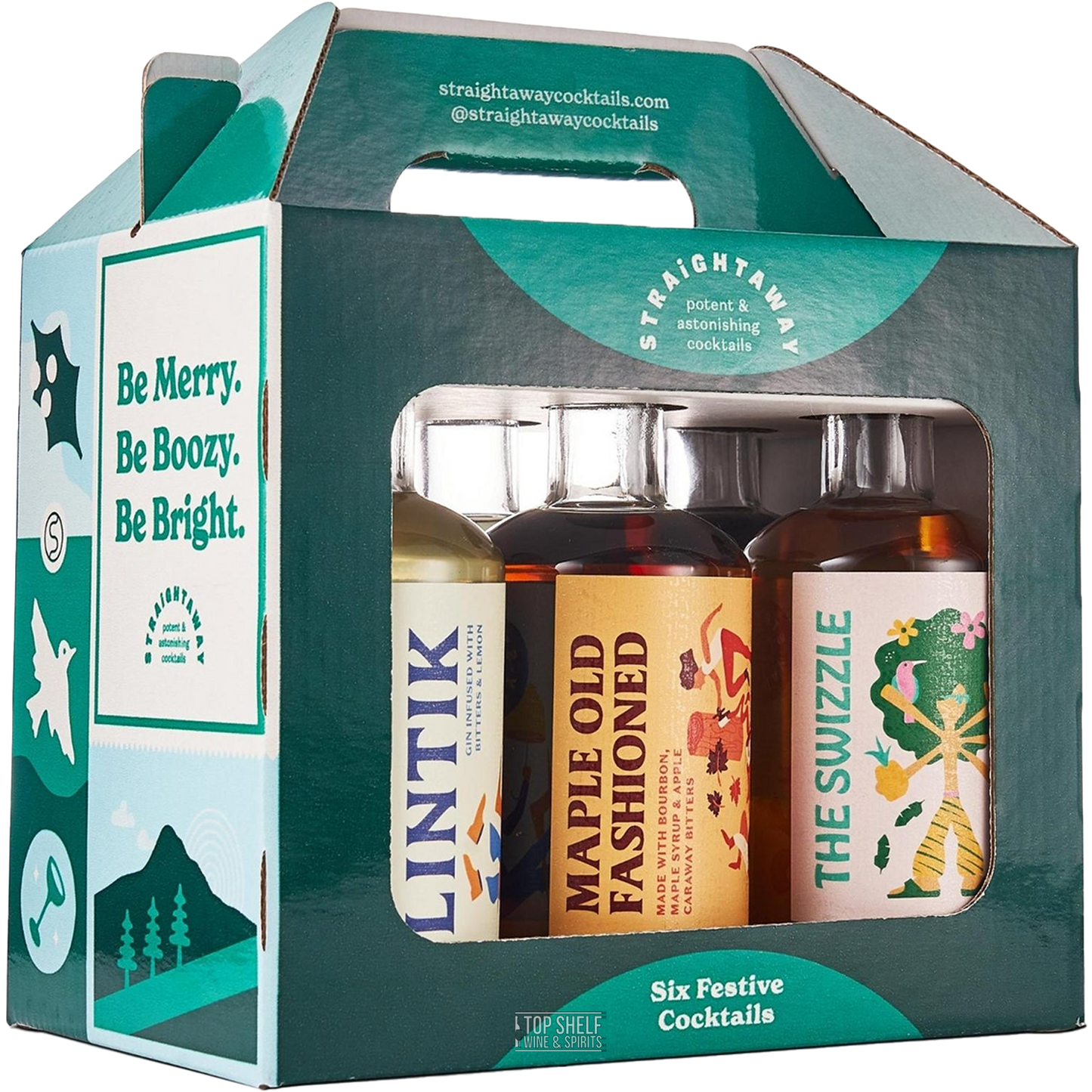 Straightaway Holiday 6 Pack Party Set