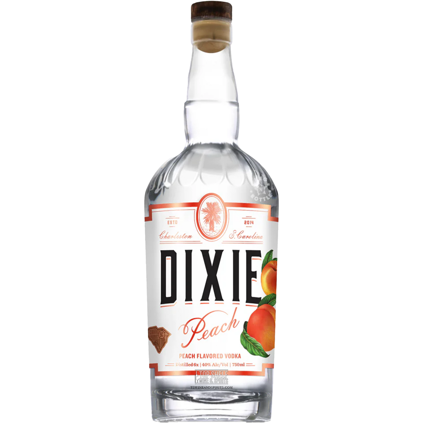 Dixie Peach Flavored Vodka