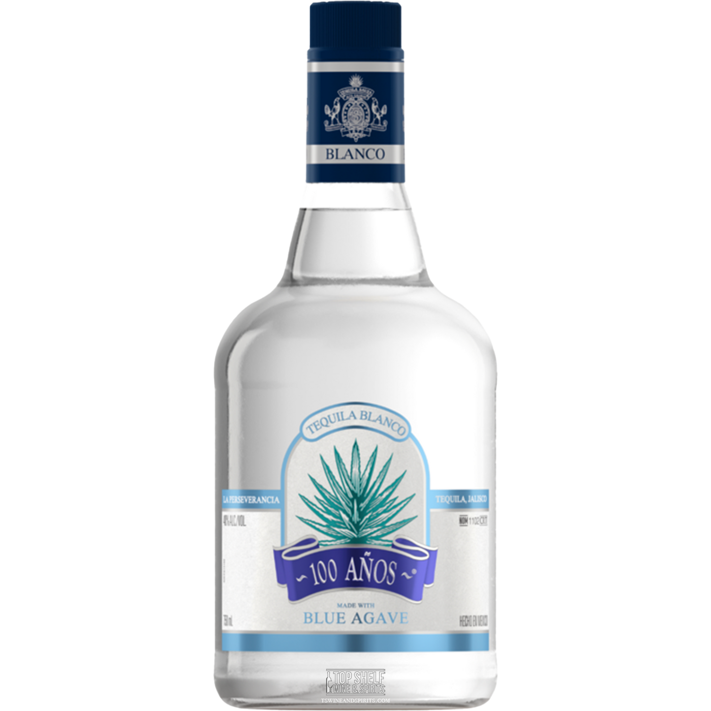 100 Años Blanco Tequila