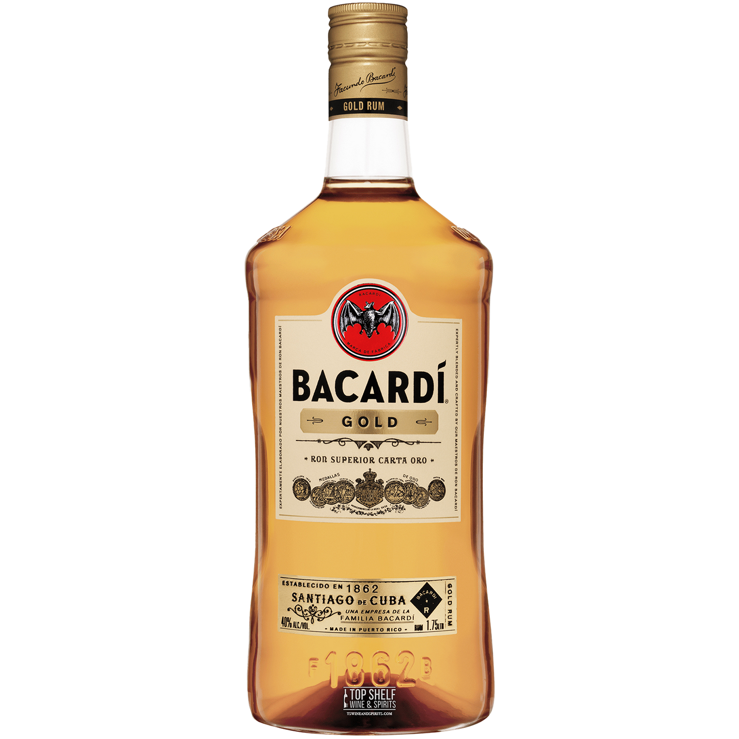 Bacardà Gold Rum 1.75L