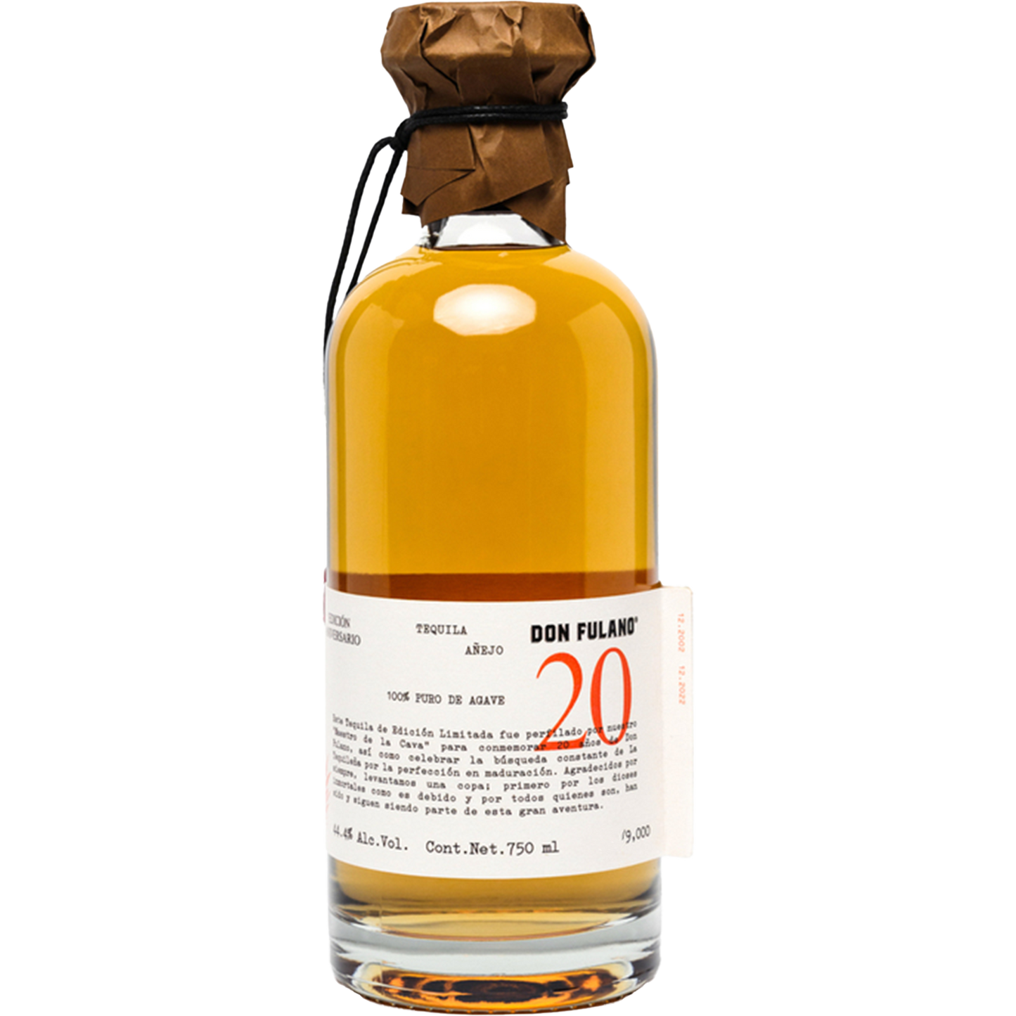 Don Fulano 20th Anniversary Añejo Tequila (Limited Edition)
