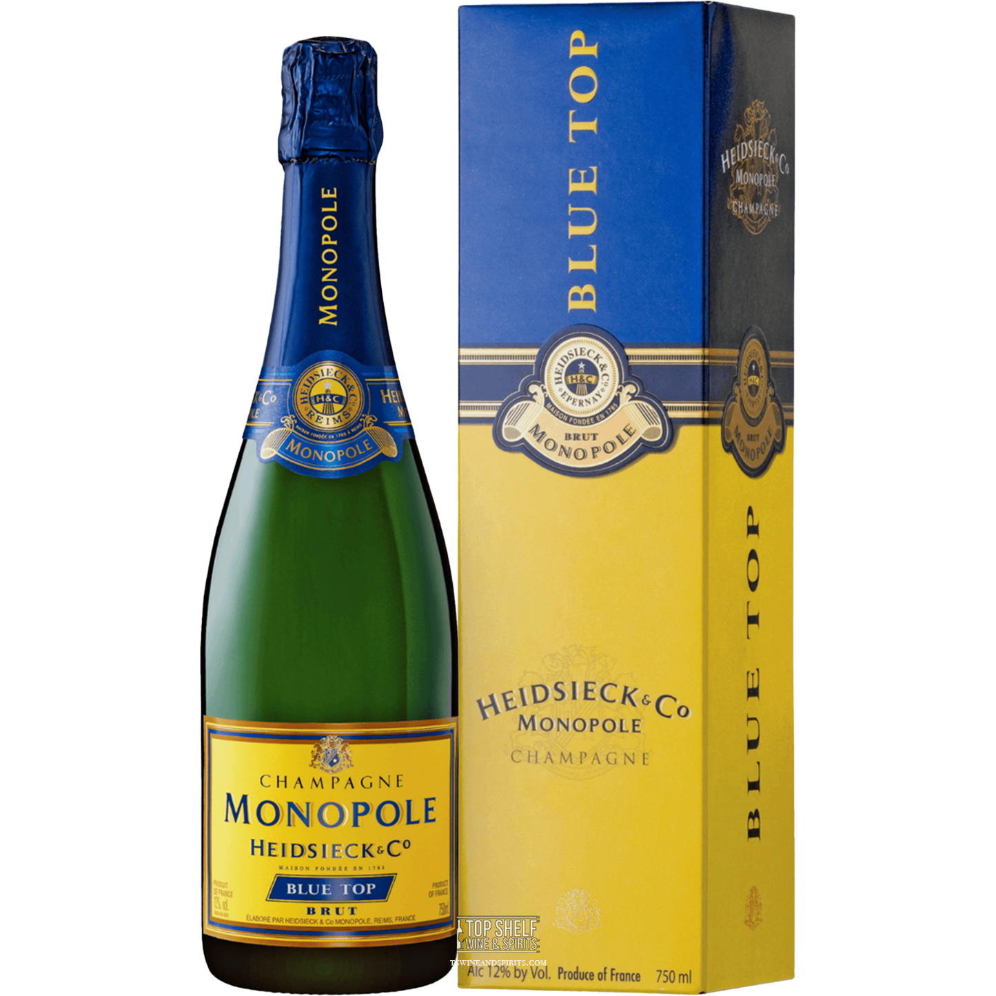 Monopole Heidsieck Brut Blue Top Champagne