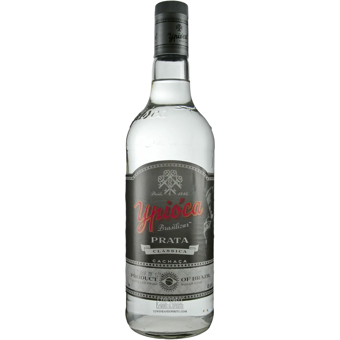 Ypióca Brasilizar Cachaça Prata Classica 1L