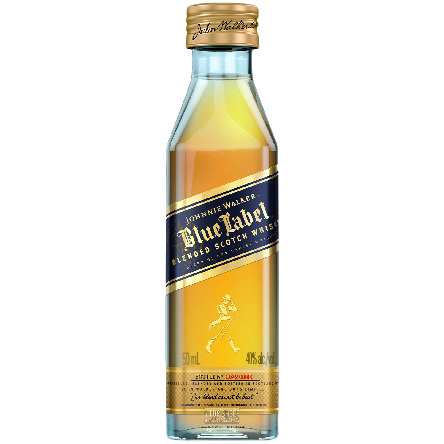 Johnnie Walker Blue Label 50ml Sleeve (6 bottles)