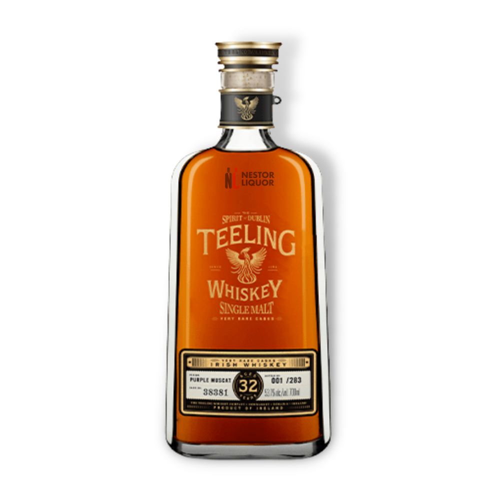 Teeling 32 Year Old Purple Muscat Finish Single Malt Irish Whiskey 750ml