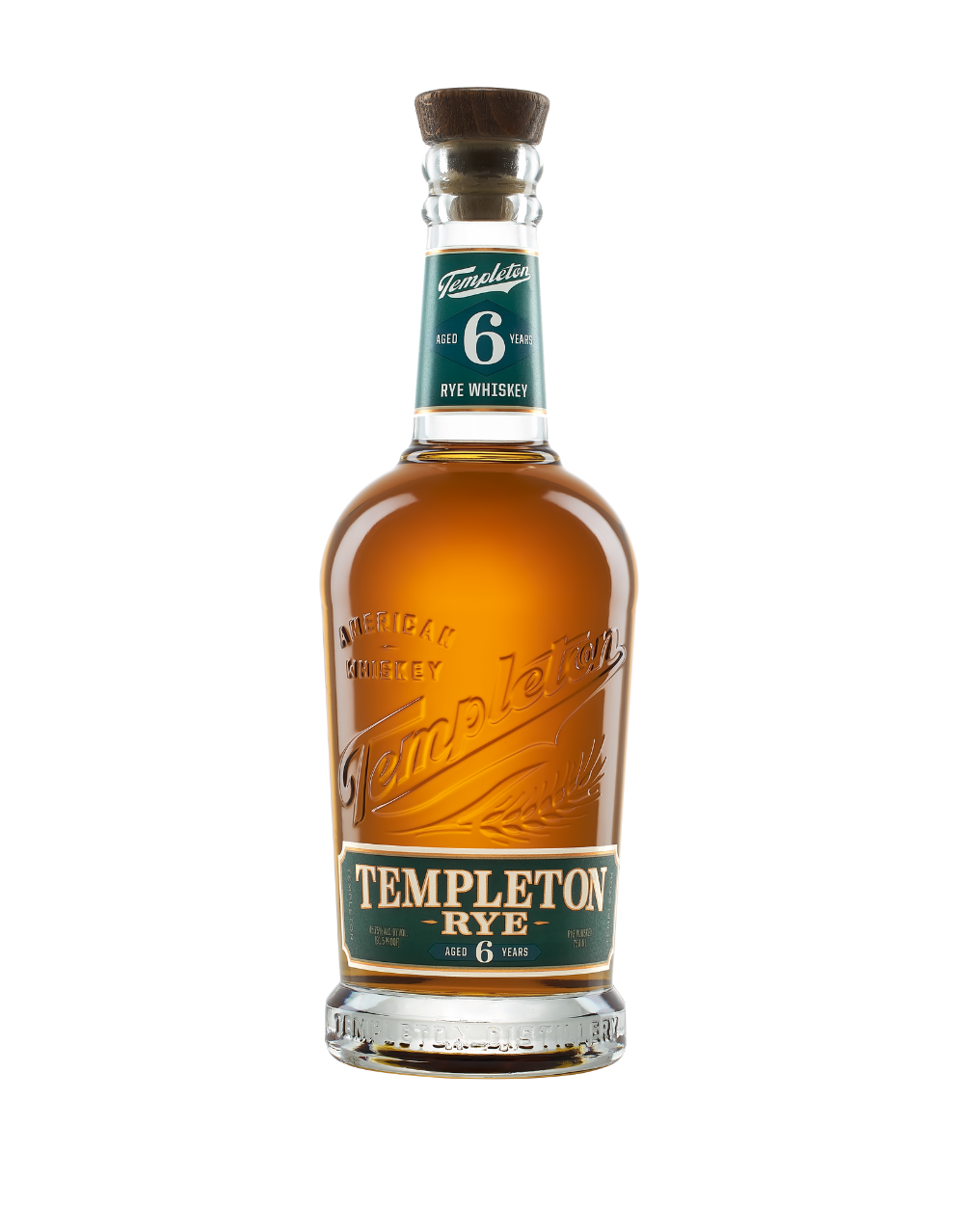 TEMPLETON 6 YEAR RYE WHISKEY 750 ML