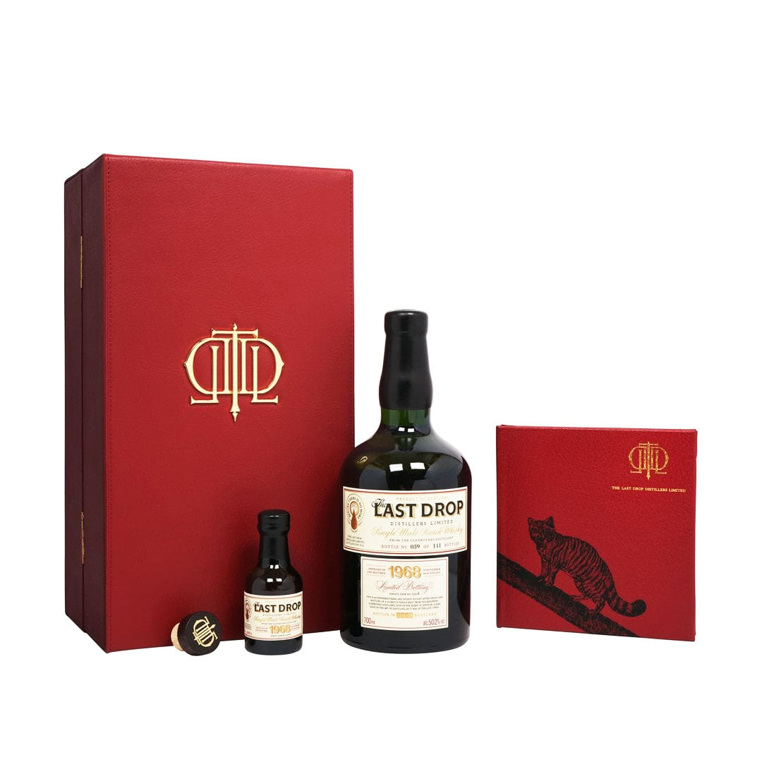 The Last Drop 1968 Glenrothes Single Malt Scotch Whisy Cask No. 13508 100.4 PF 750ml