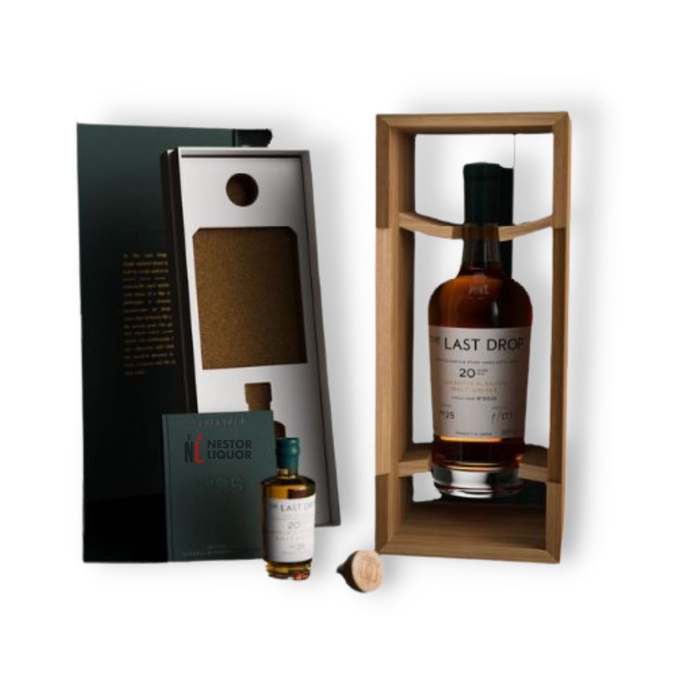 The Last Drop Japanese Straight Bourbon Whiskey 120Pf 1/700ml W/50ml