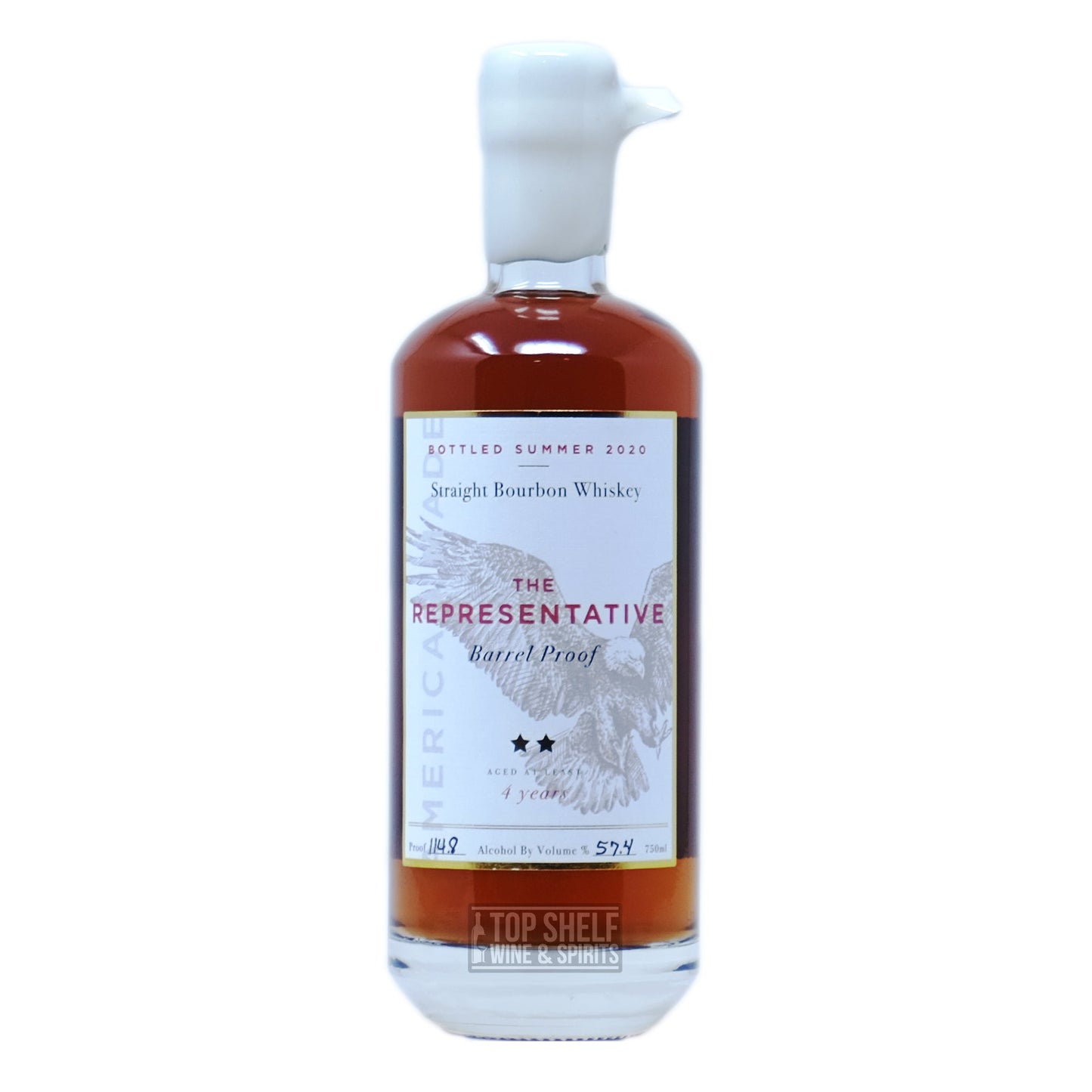 The Representative Barrel Proof 4 Year Bourbon