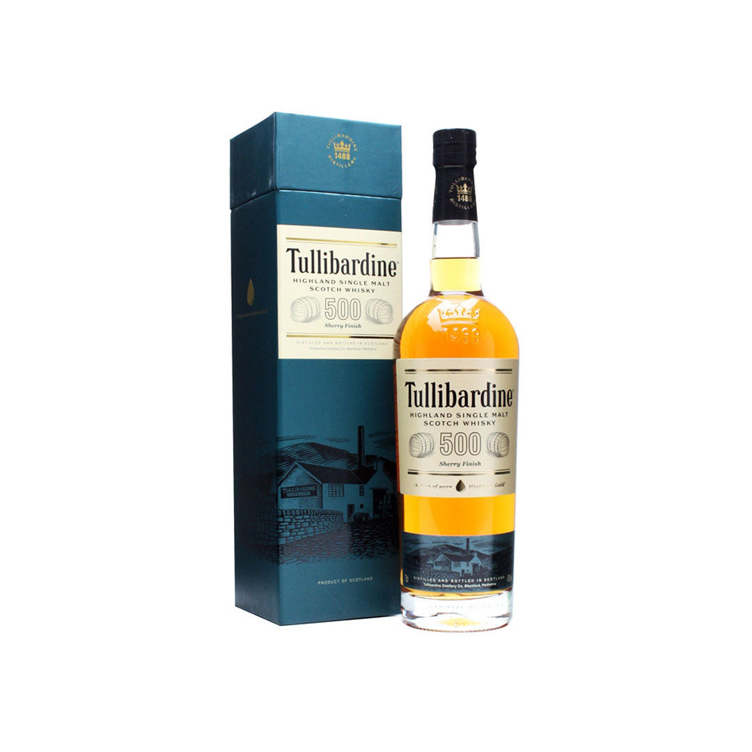 Tullibardine 500 Sherry Finish Single Malt Scotch 750ml