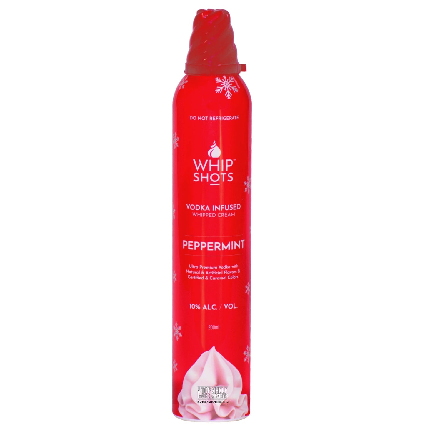 Whip Shots Peppermint (Vodka-Infused Whipped Cream)