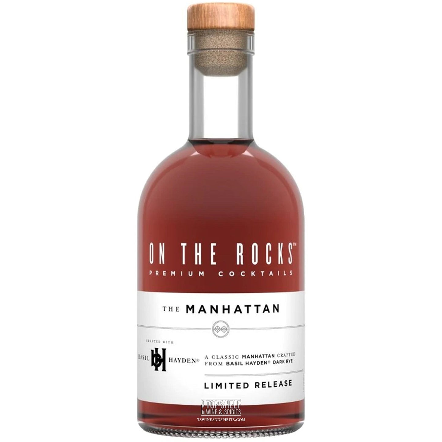On the Rocks Premium Cocktail Basil Hayden Manhattan 375ml