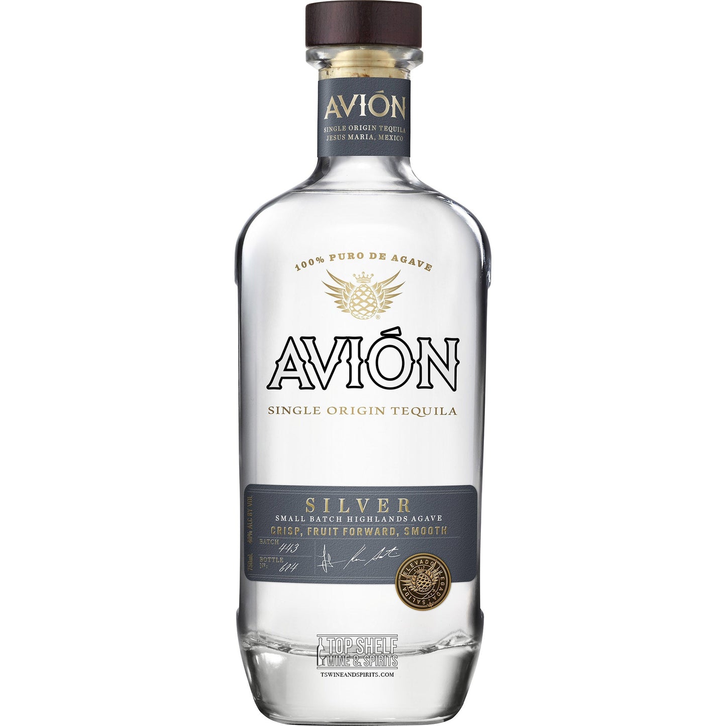 Avión Silver Tequila