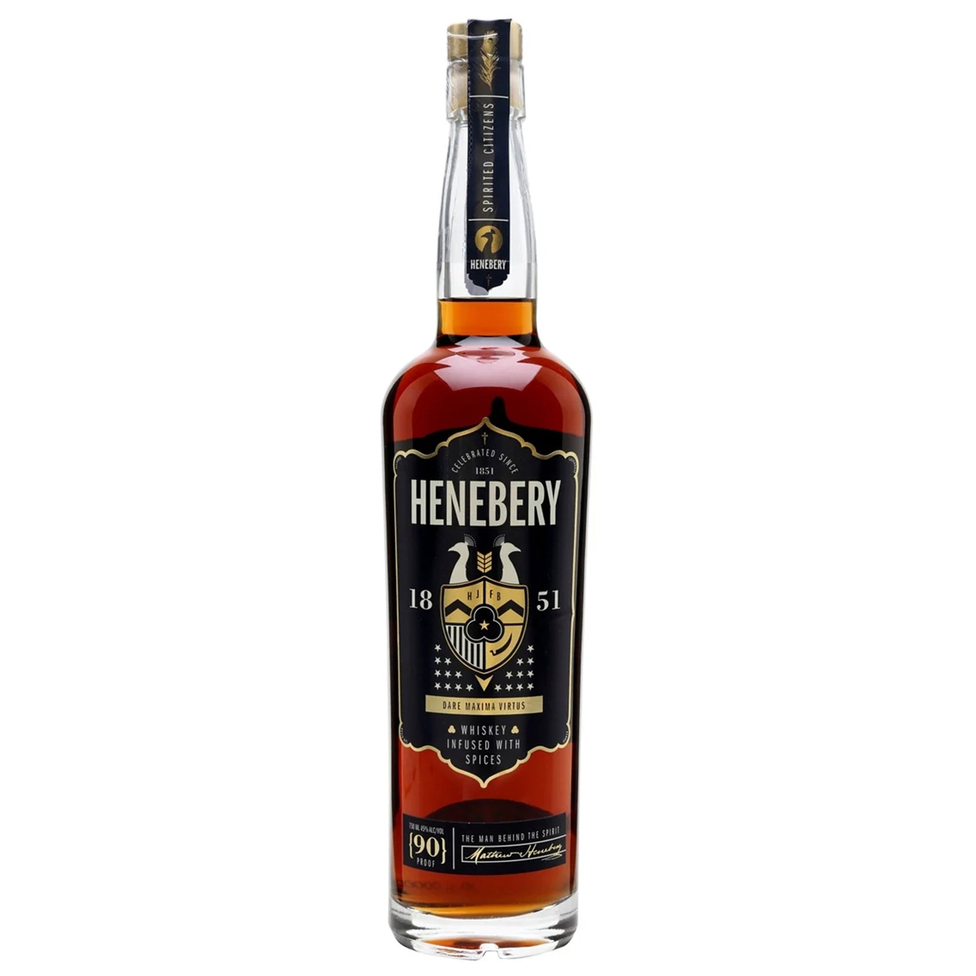 Henebery Celebrated Rye Whiskey