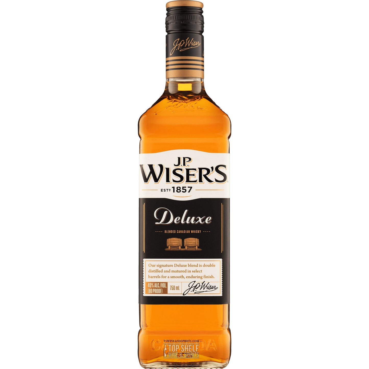 JP Wiser's Deluxe Canadian Whisky