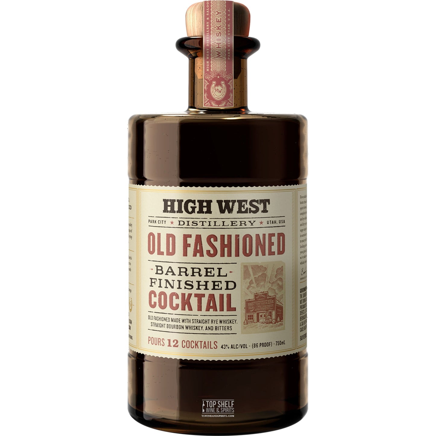 High West Barrel Aged Old Fashioned Cocktail