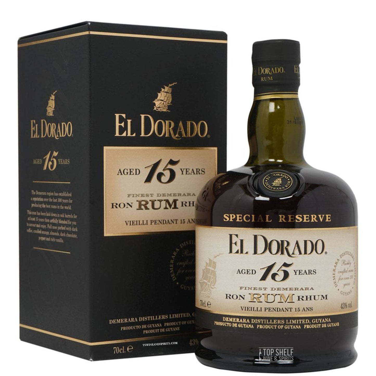 El Dorado 15 Year Old Rum