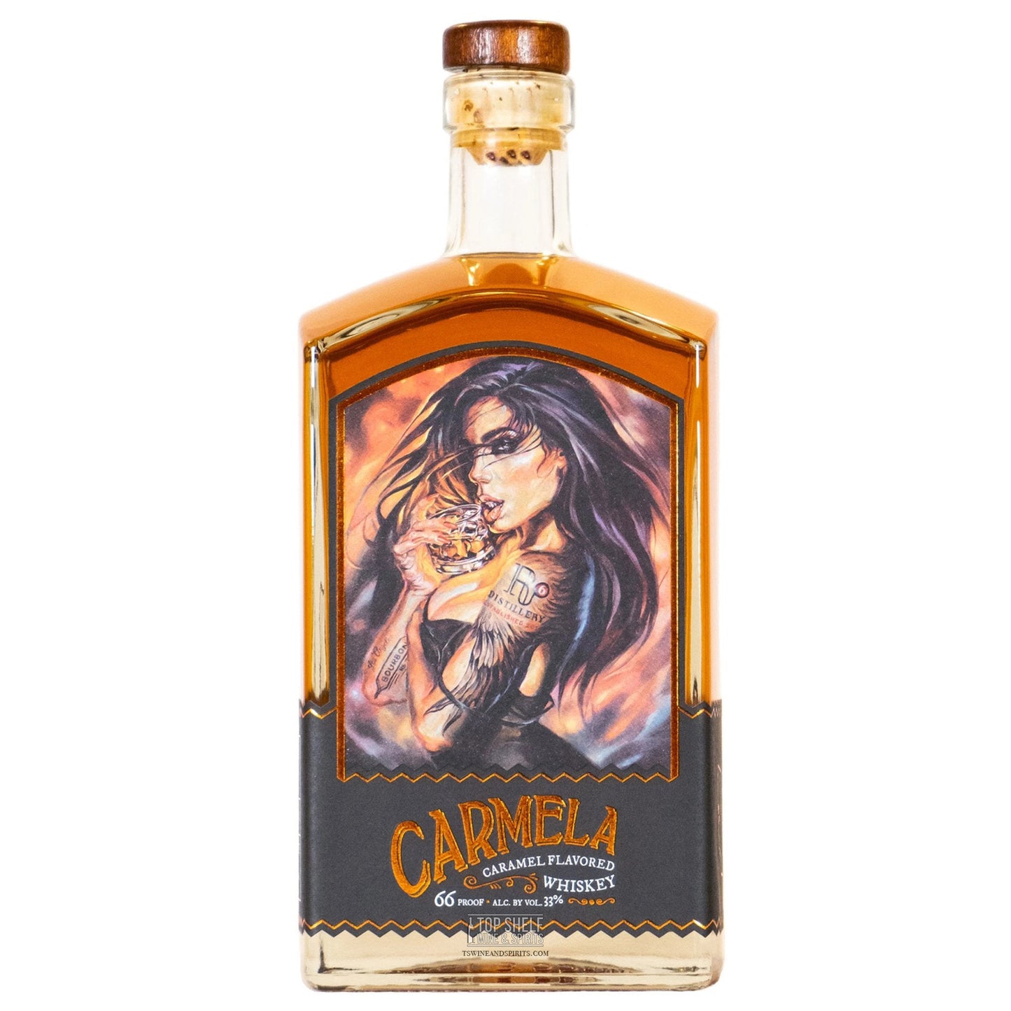 R6 Carmela Caramel Flavored Whiskey
