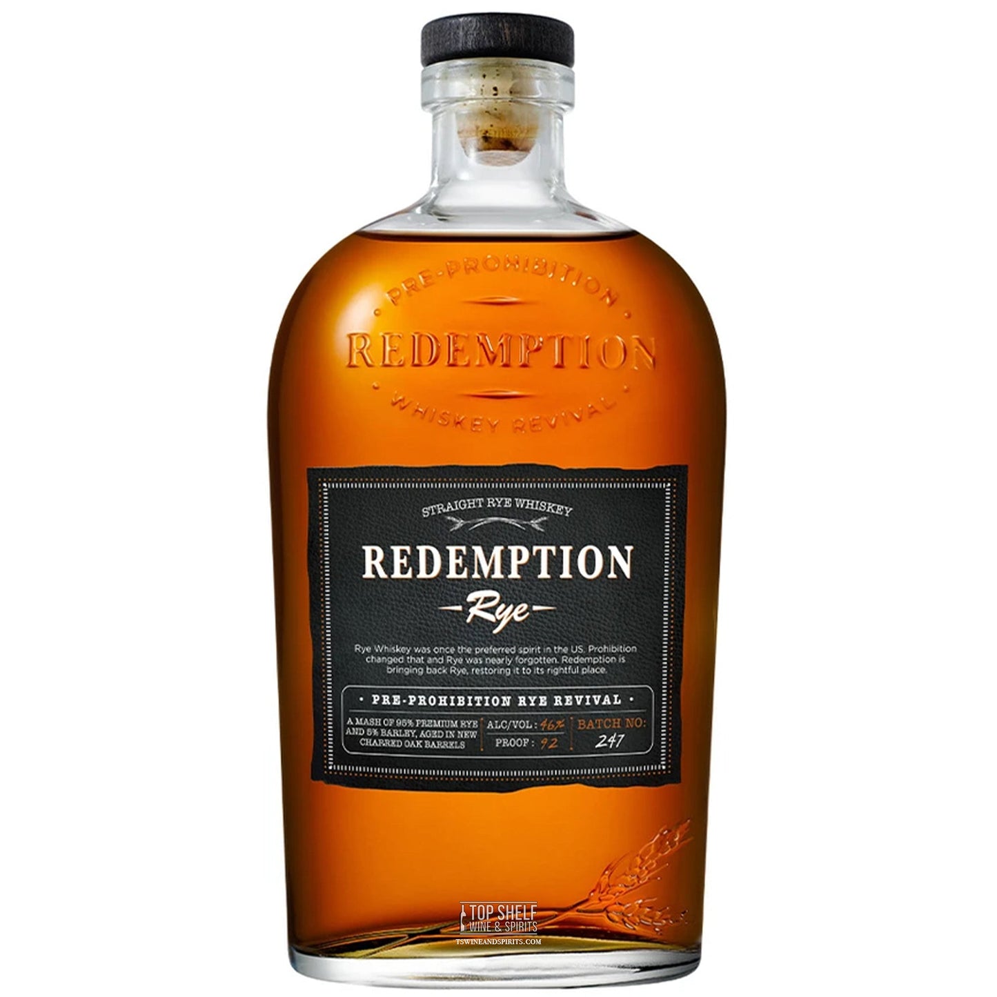 Redemption Rye Whiskey