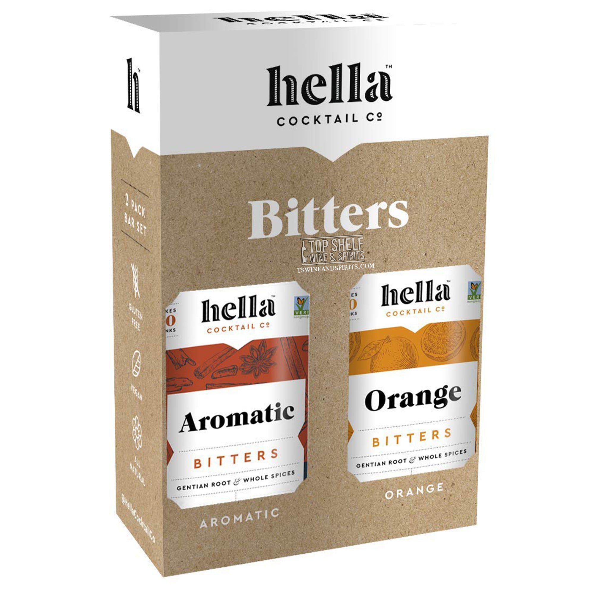 Hella Bitters 2 Flavors Cocktail Set