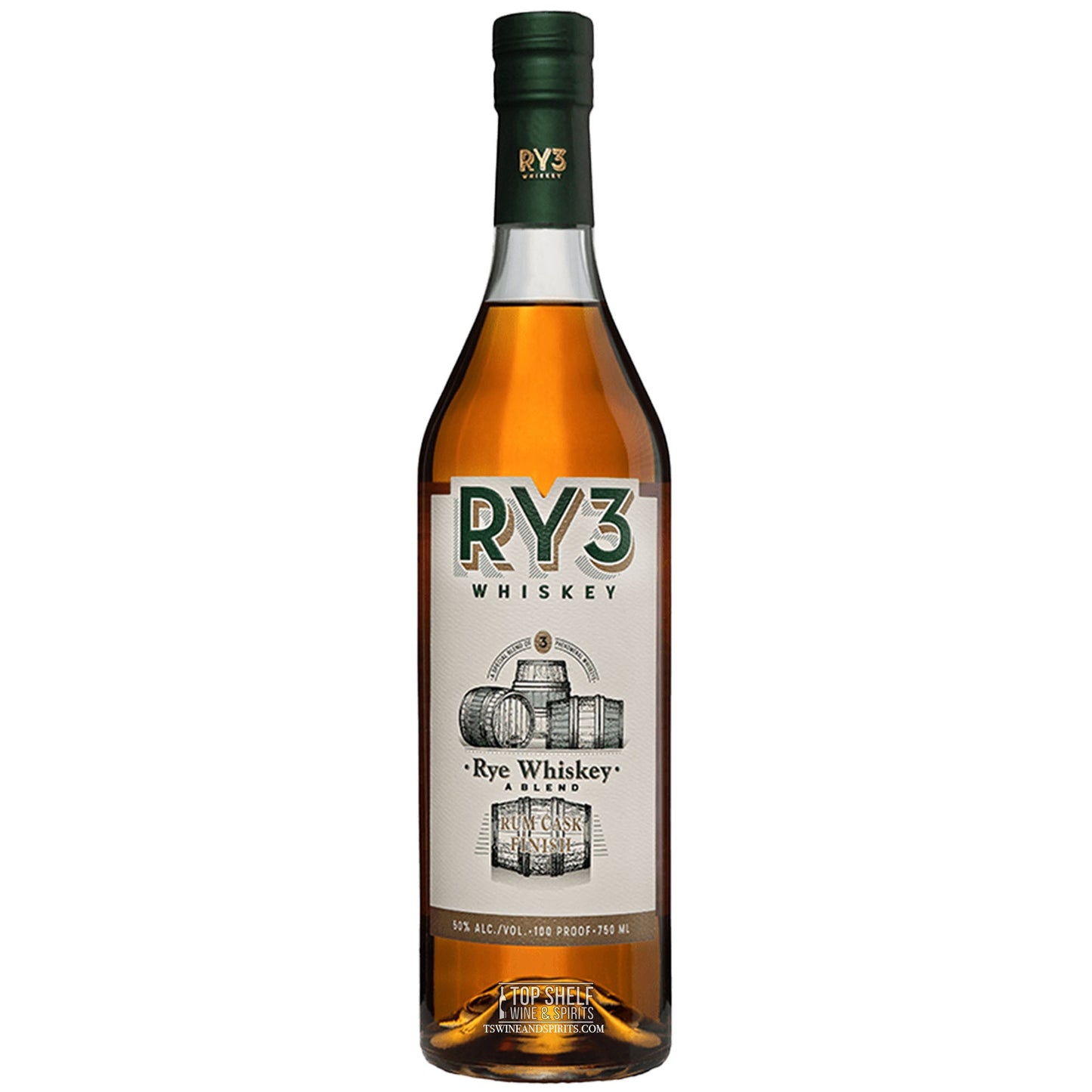 RY3 Rye Whiskey Rum Cask Finish