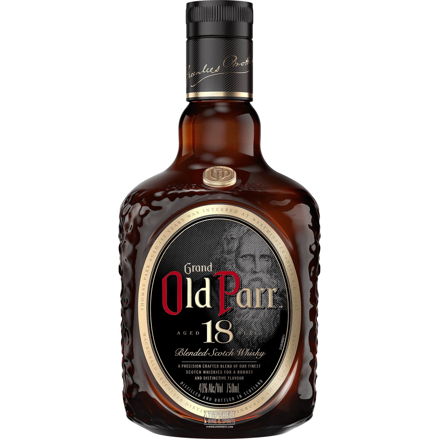 Grand Old Parr 18 Year Blended Scotch Whisky