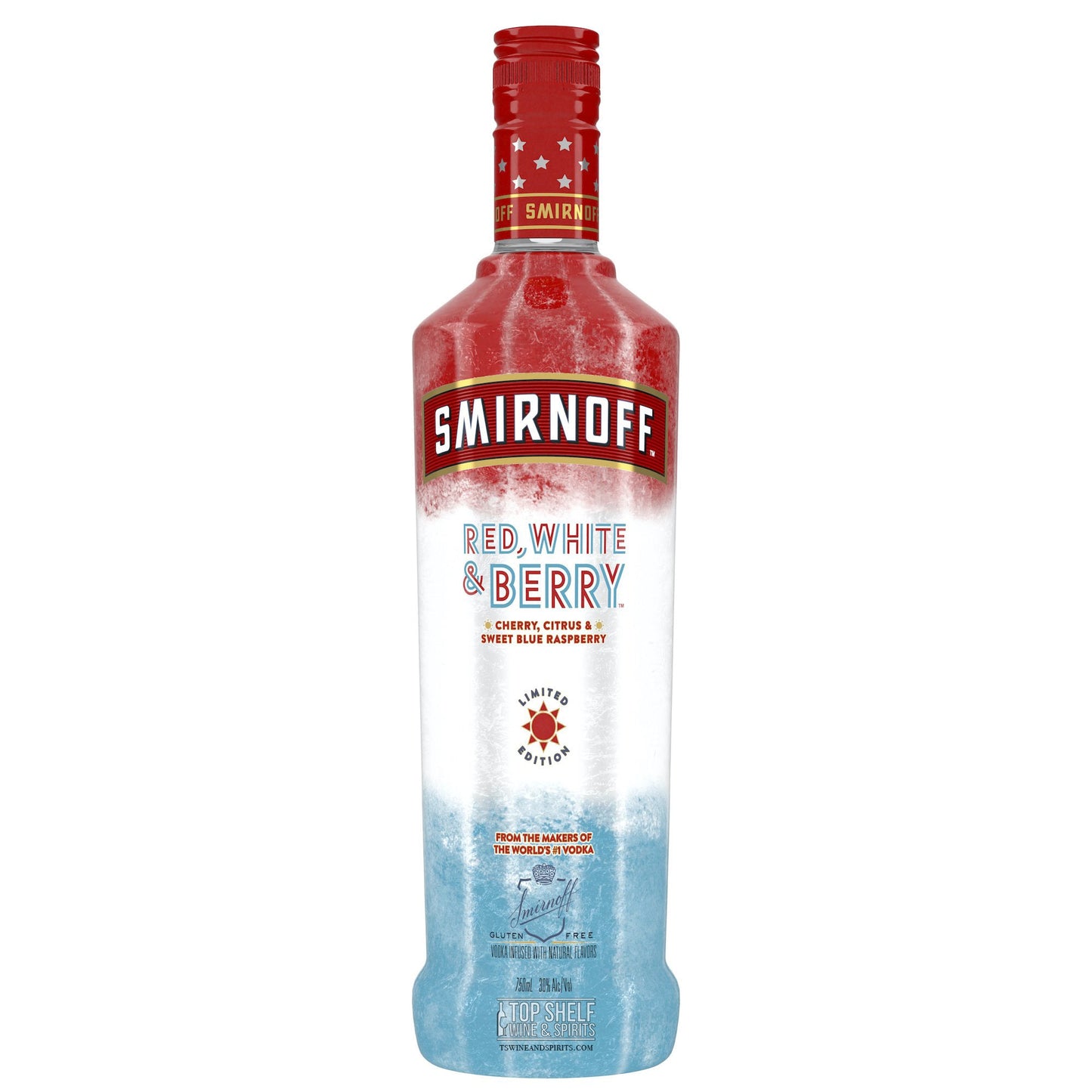 Smirnoff Red, White, and Berry Vodka