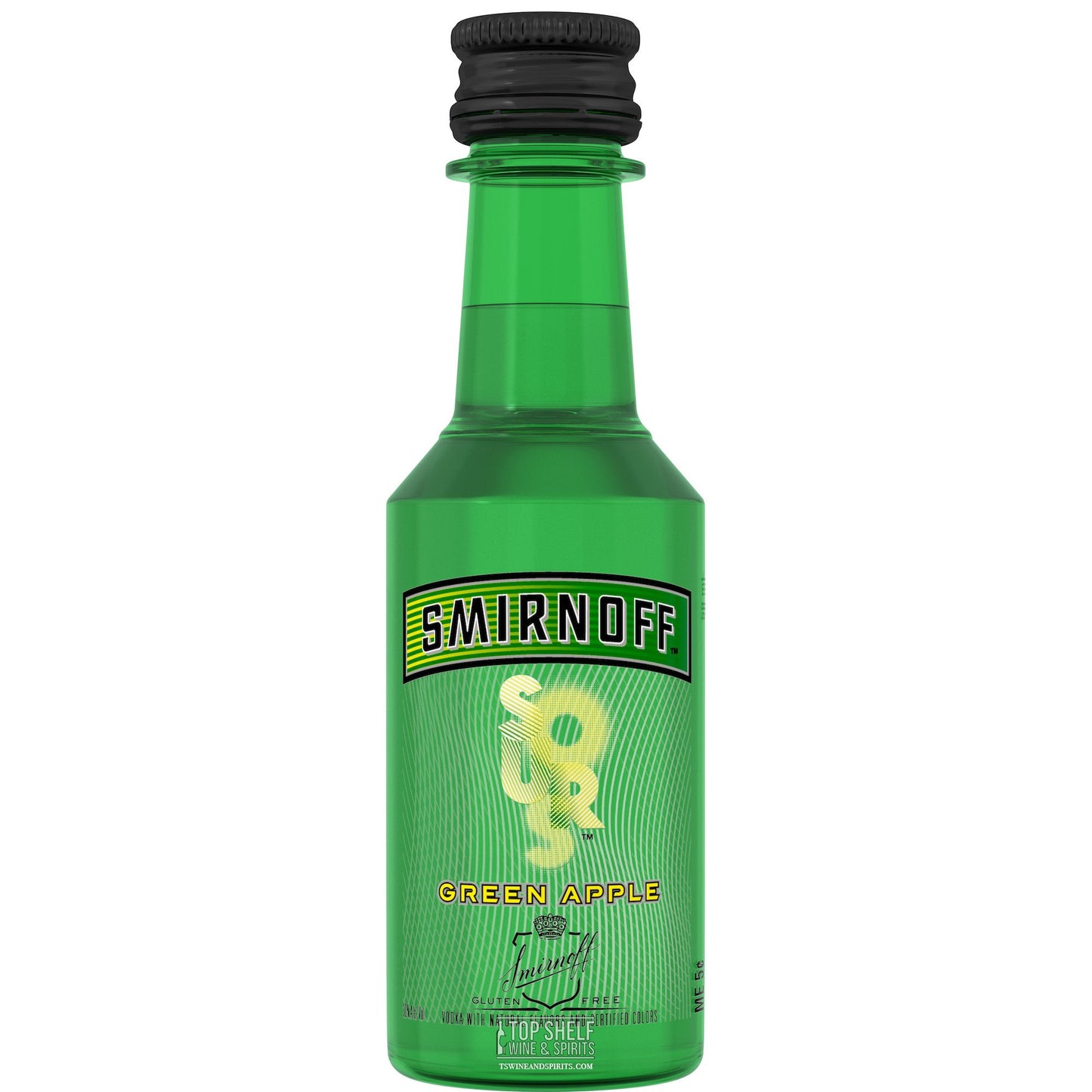Smirnoff Sours Green Apple 50ml Sleeve (10 bottles)