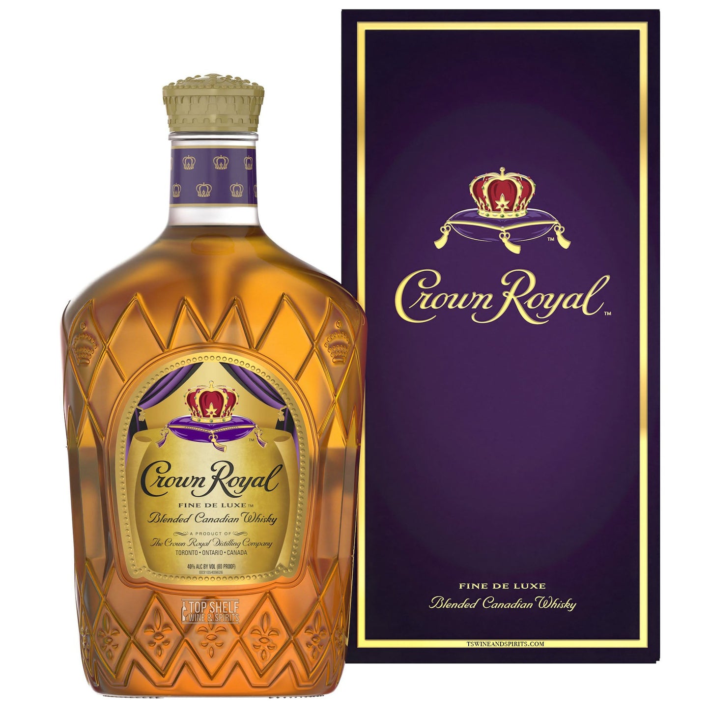 Crown Royal Canadian Whisky 1.75 Liter
