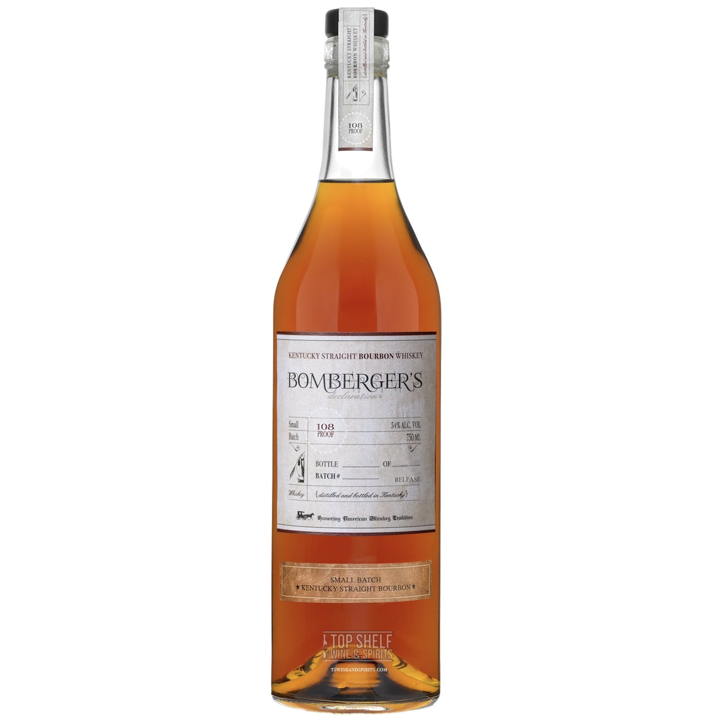 Bomberger's Declaration Bourbon Whiskey