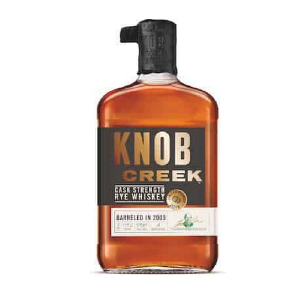 Knob Creek Cask Strength Straight Rye Whiskey 750ml