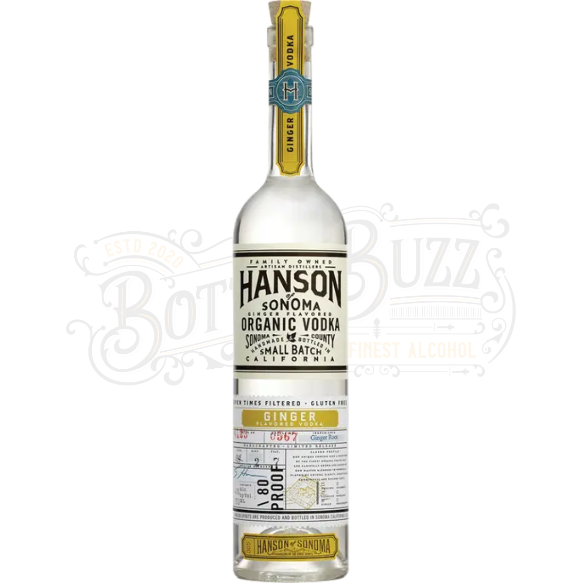 Hanson of Sonoma Ginger Flavored Vodka
