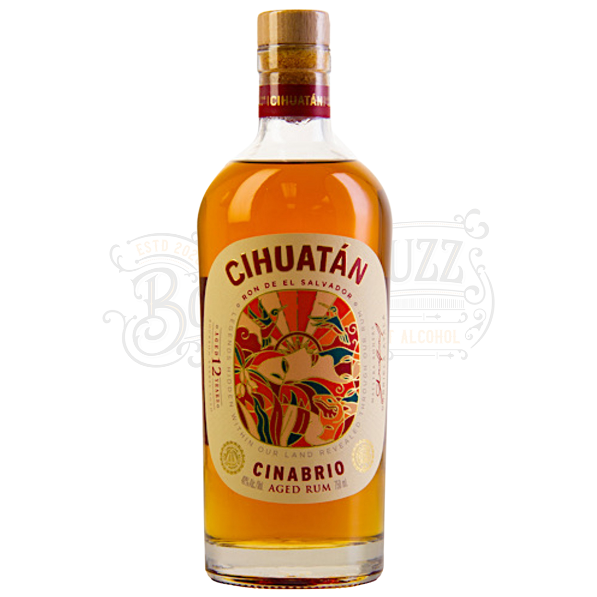 Cihuatan 12 Year Old Cinabrio Aged Rum