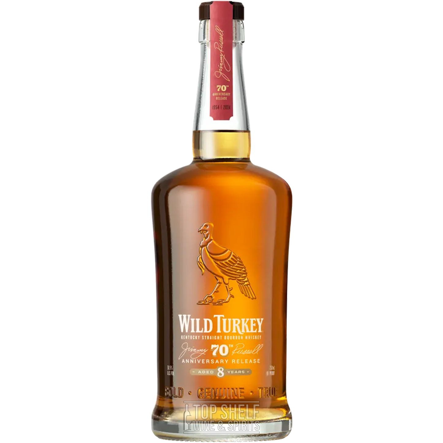 Wild Turkey Jimmy Russell's 70th Anniversary 8 Year Bourbon