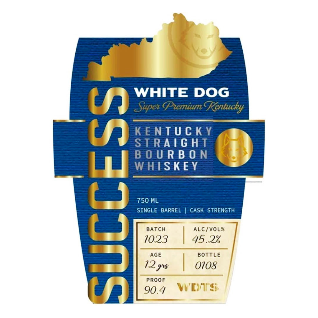 White Dog Success Bourbon 750ml