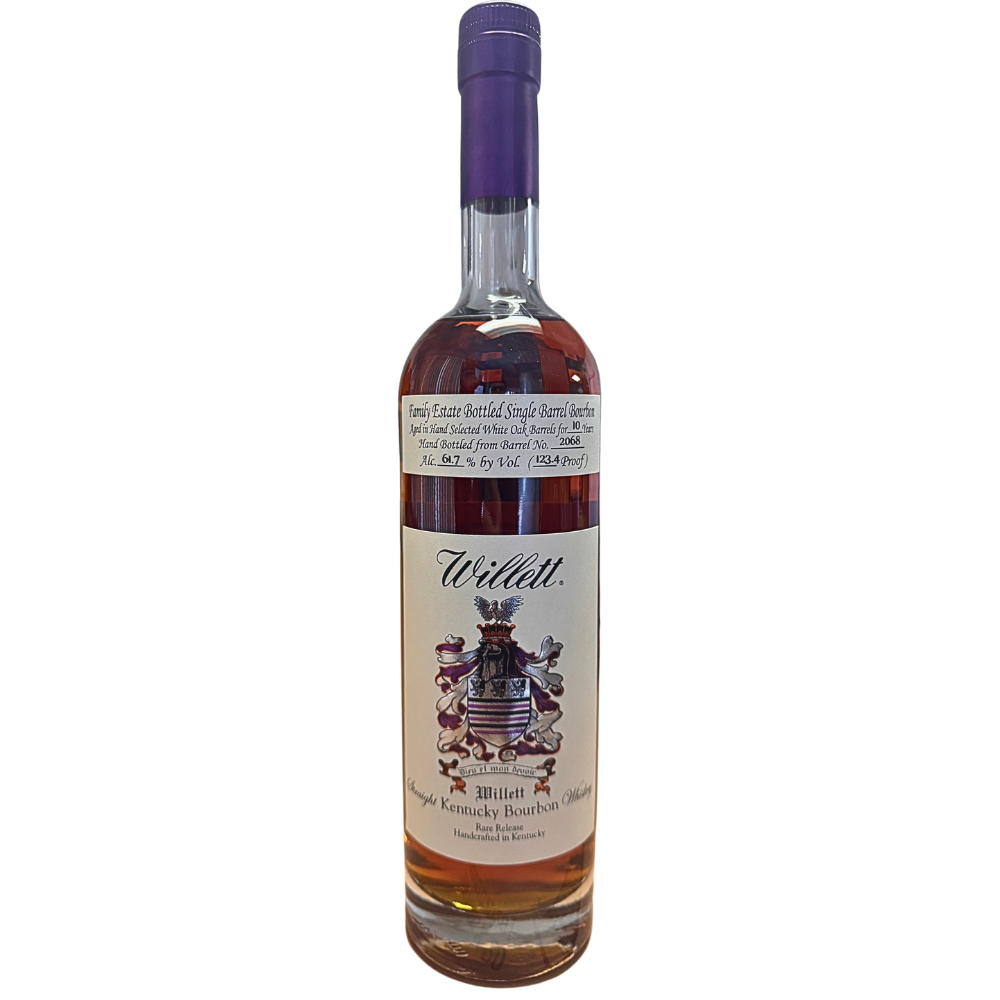 Willet Family Estate Bourbon 10 Year Single Barrel 'Pac Edge CA 2023'