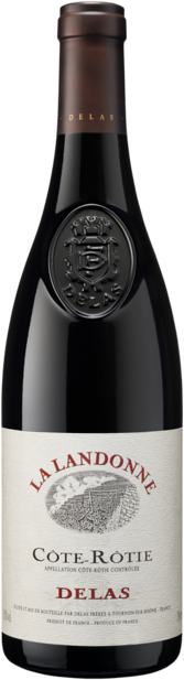 Delas Cote Rotie La Landonne 2019 Front Bottle Shot
