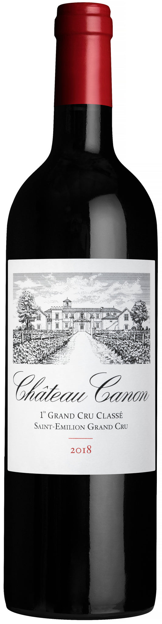Chateau Canon  2018  Front Bottle Shot