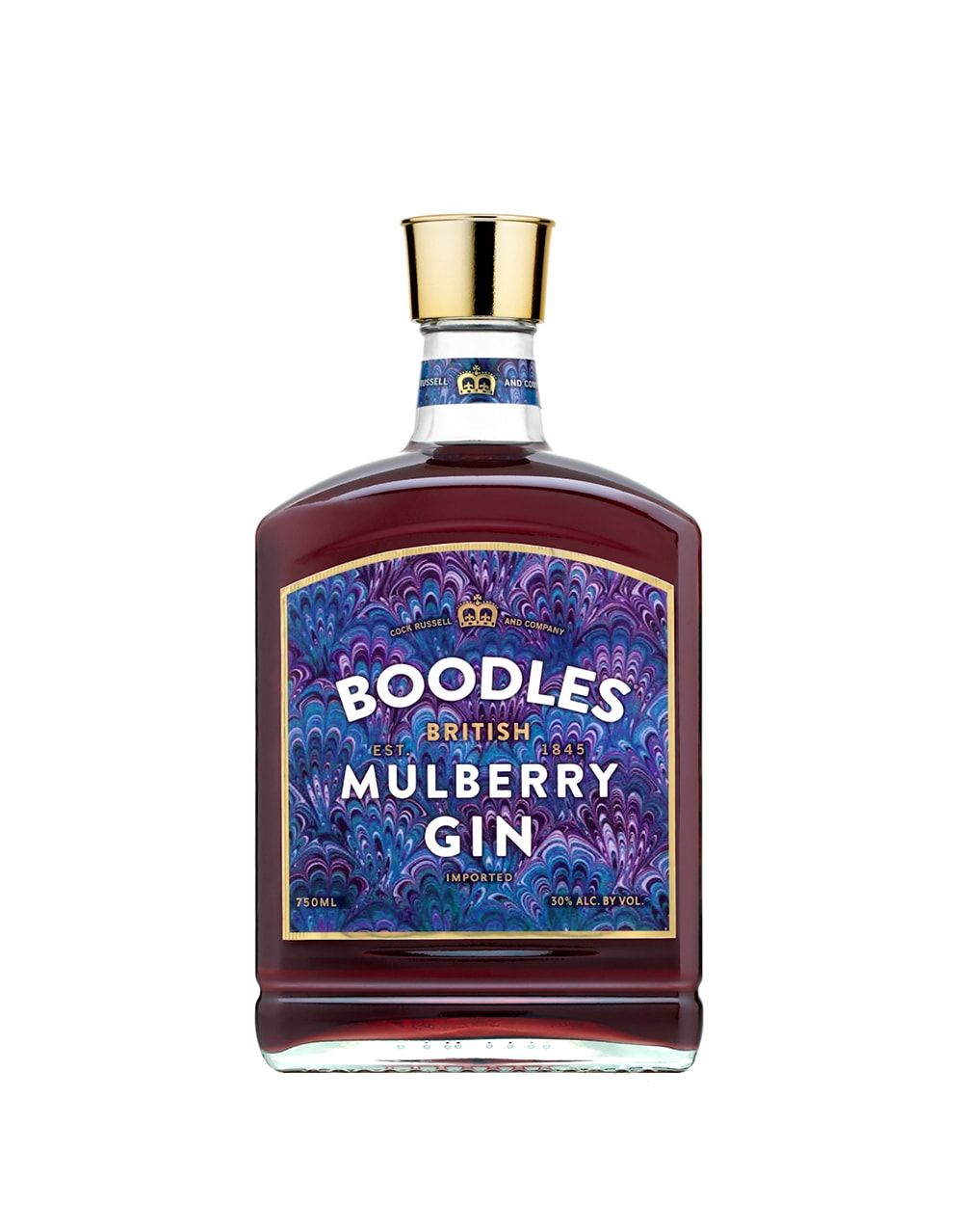 BOODLES® MULBERRY GIN 750 ML