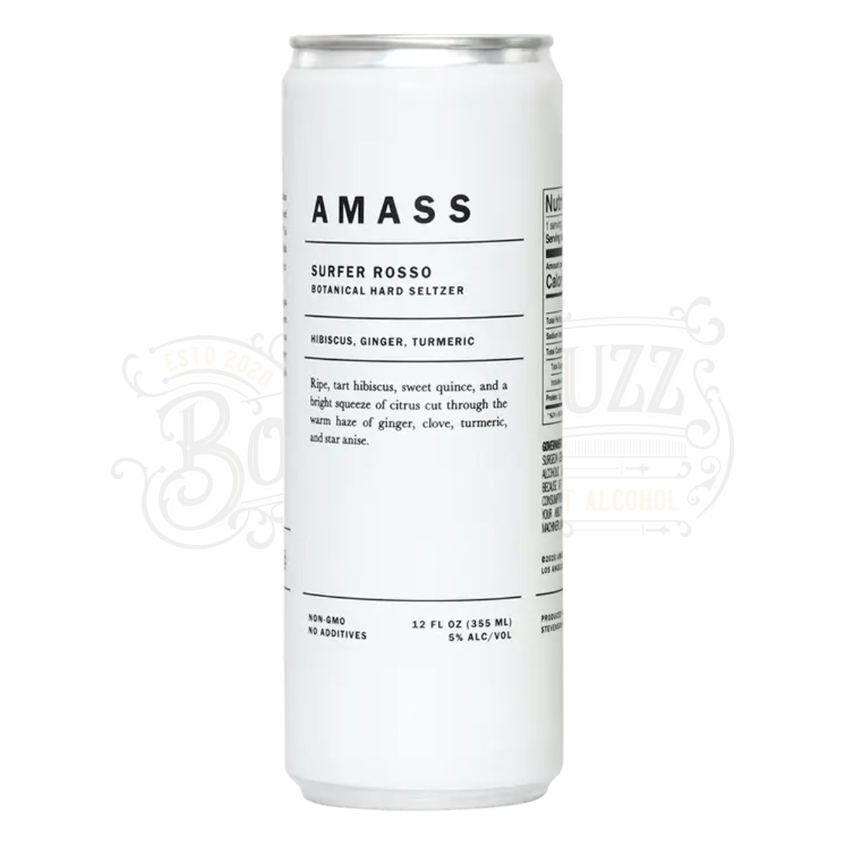 AMASS Surfer Rosso Hard Seltzer 4 Pk