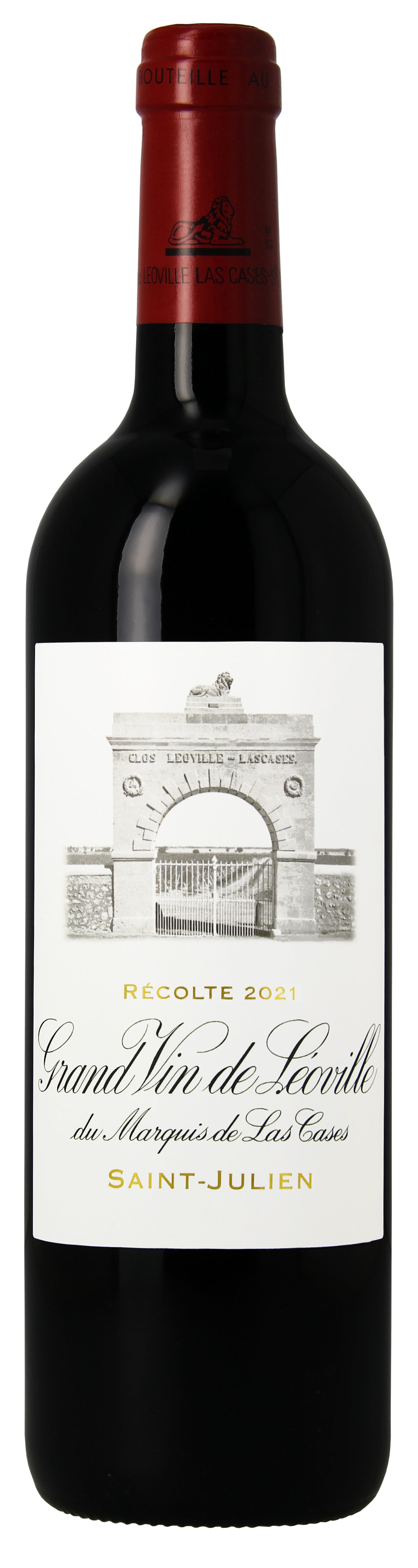 Chateau Leoville Las Cases 2021 Front Bottle Shot