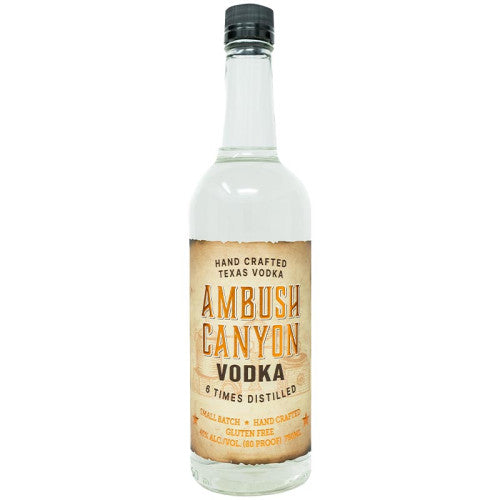 Ambush Canyon Texas Vodka