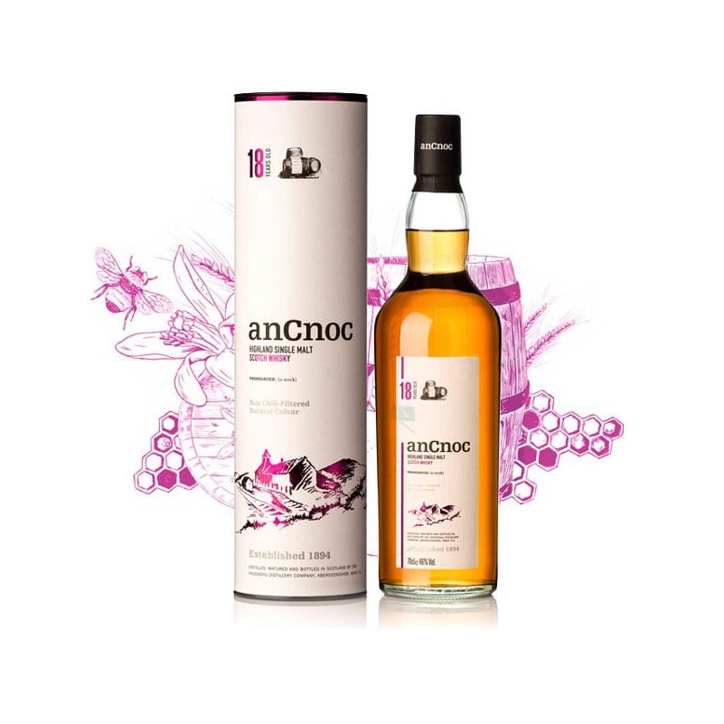 AnCnoc 18 Year Single Malt Scotch Whisky