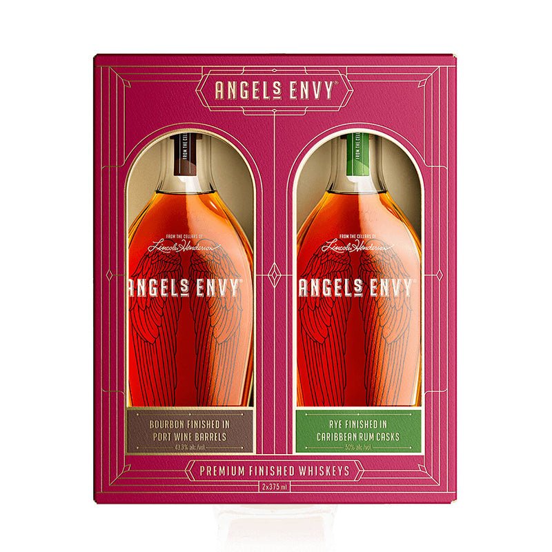 Angels Envy Bourbon and Rye Gift Pack 2/375ml