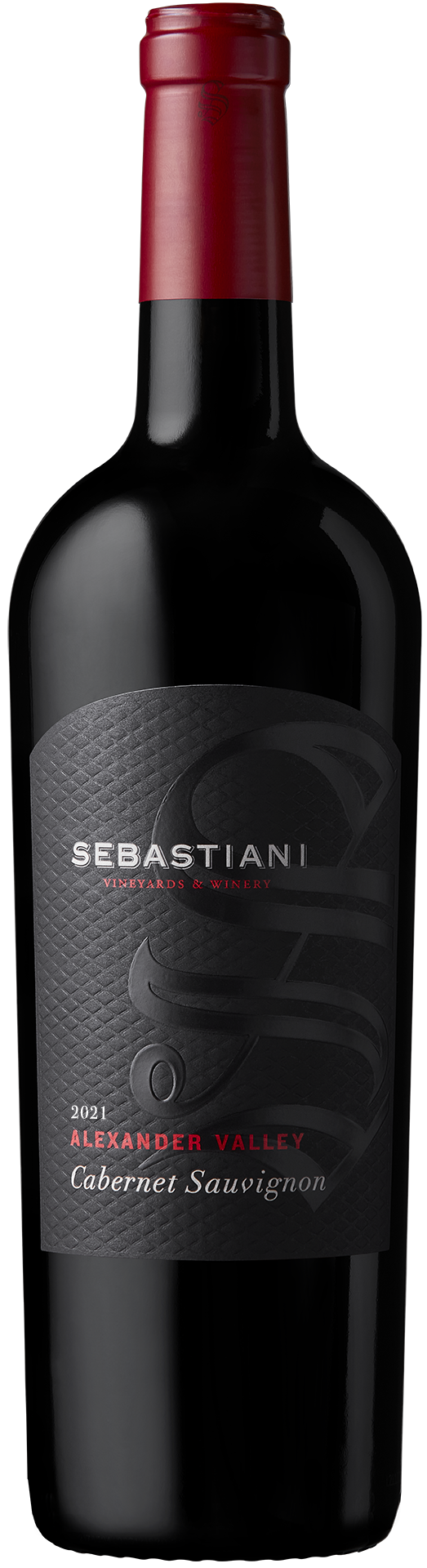 Sebastiani Alexander Valley Cabernet Sauvignon 2021 Front Bottle Shot