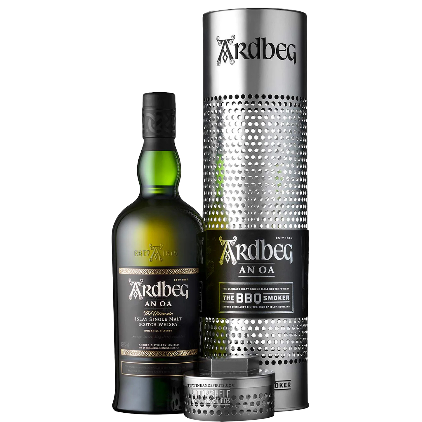Ardbeg An Oa BBQ Smoker Gift Set