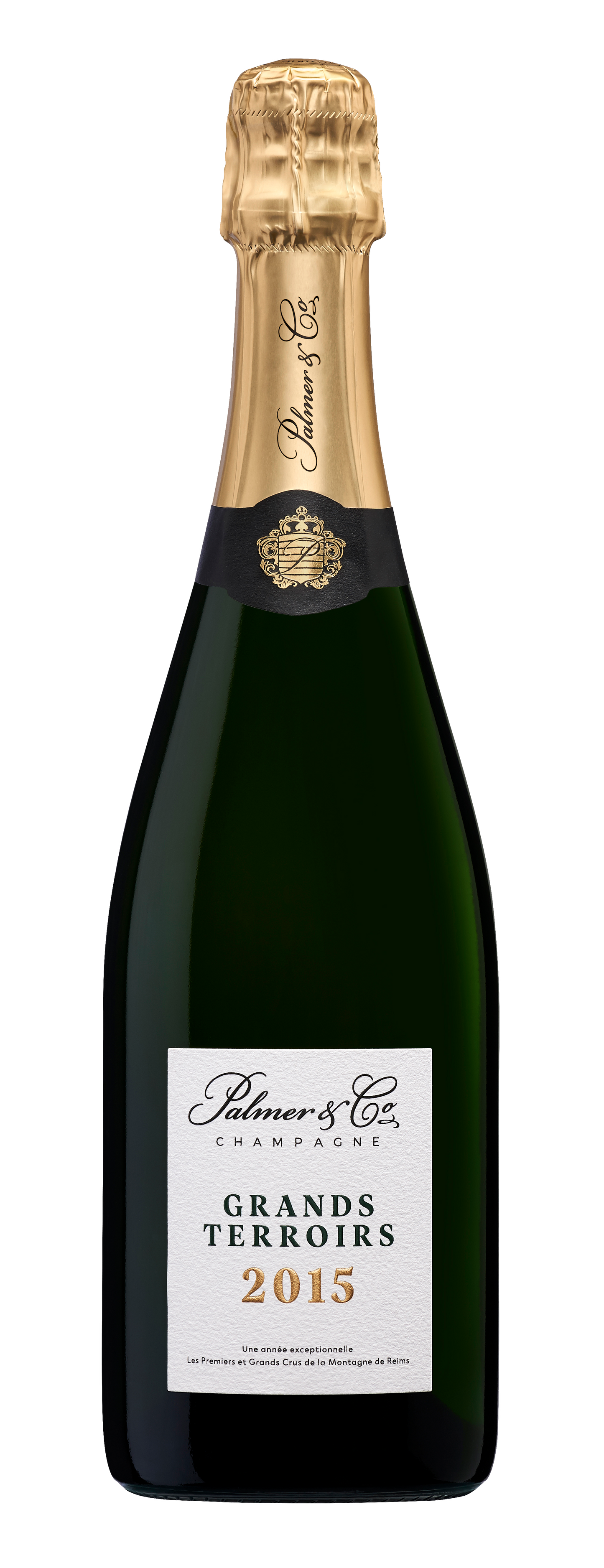 Champagne Palmer Grands Terroirs 2015 Front Bottle Shot