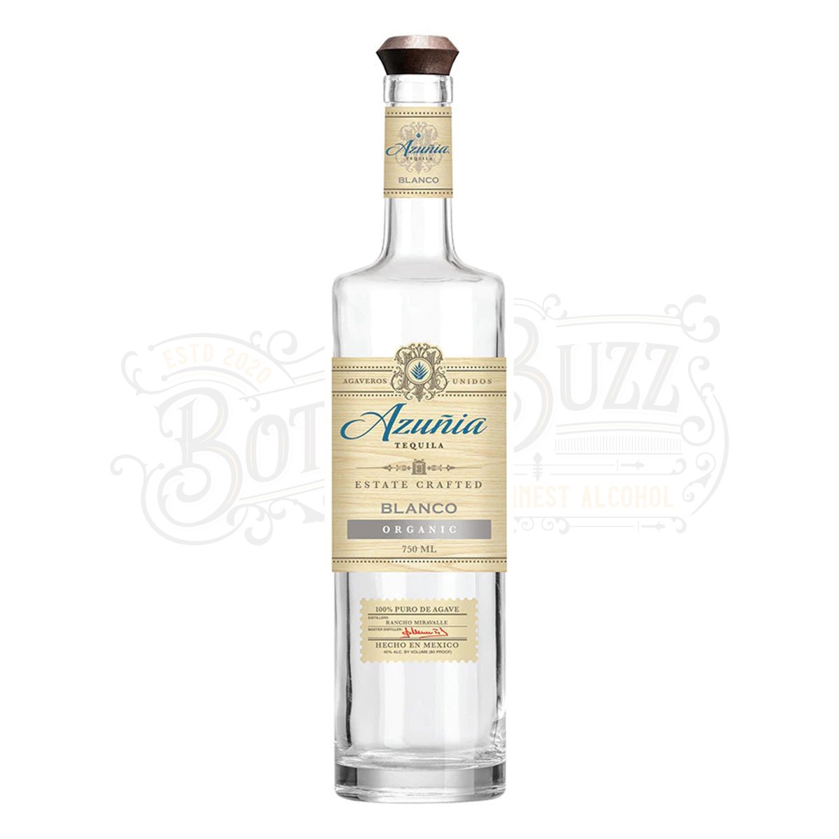Azuñia Blanco Organic Tequila
