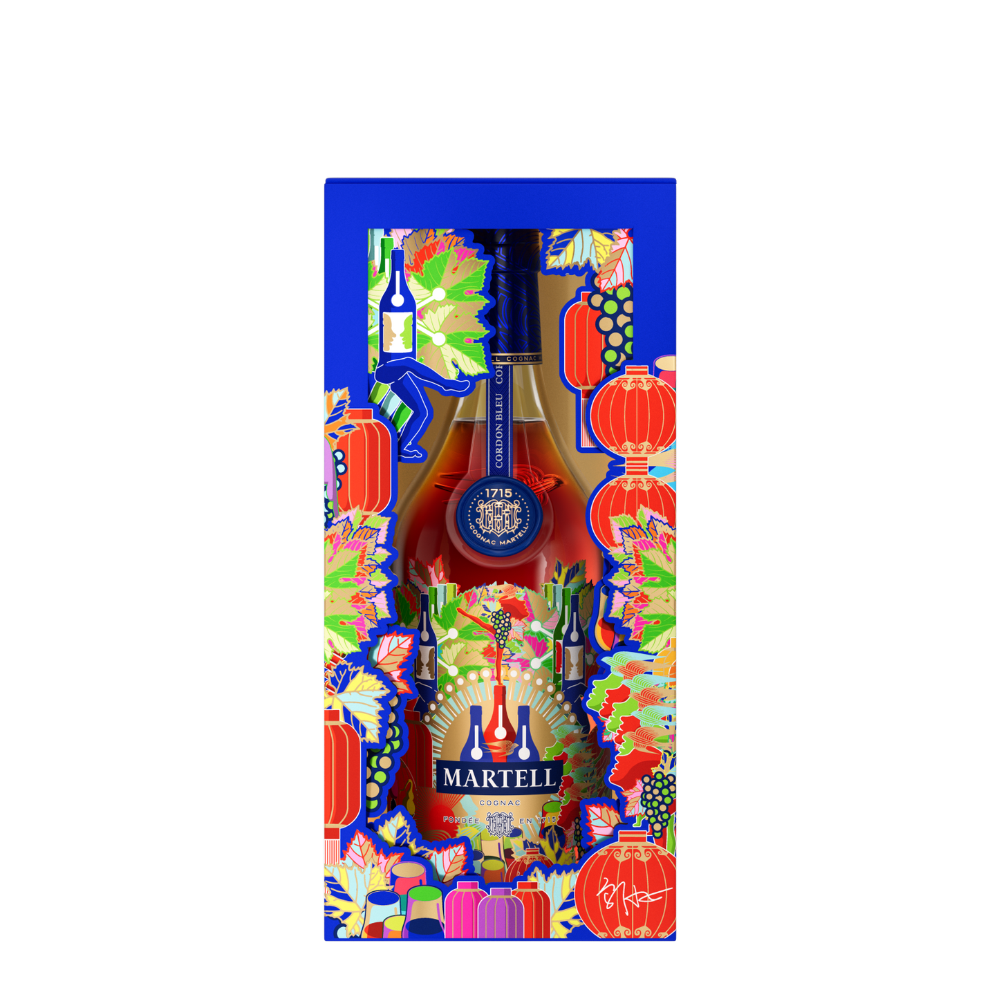 MARTELL CORDON BLEU LUNAR NEW YEAR LIMITED EDITION COGNAC 1 L
